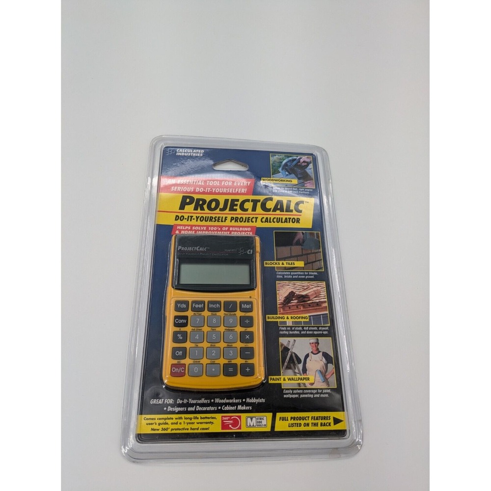 DYI Calculated Industries Project‎ Calculator Do-It-Yourself Projects NEW